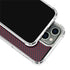 Blocked Polka Dot Chevron iPhone 14 Pro Clear Case
